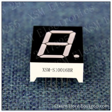 1 digit 7 segment led display